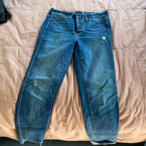 Madewell 10” high rise skinny size 27